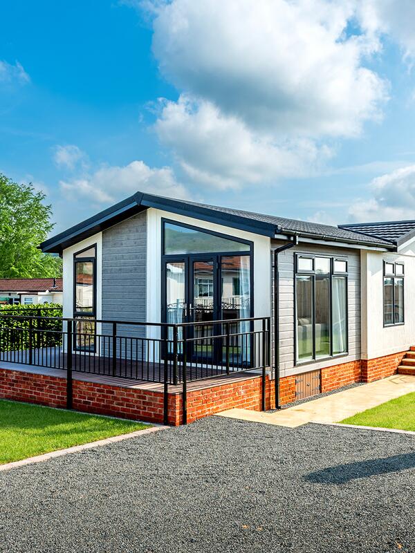 Residential park homes for sale at Rockbridge, Wales