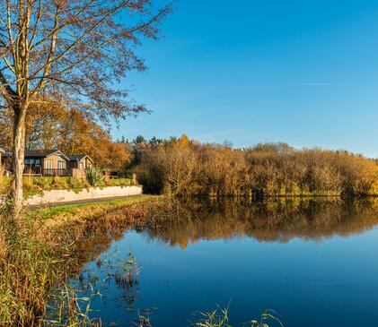 Autumn morning at Pearl Lake