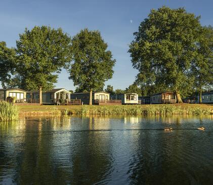 Lakeside holiday homes for sale at Pearl Lake, Herefordshire