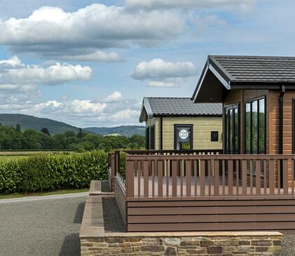 Luxury holiday lodges for sale at Rockbridge Park, Wales