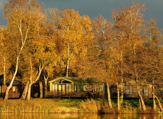 Golden hour at Pearl Lake