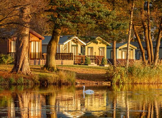 Golden hour at Pearl Lake