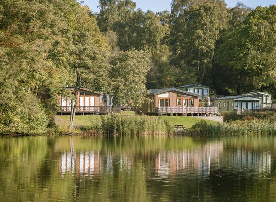 Holiday homes at Pearl Lake country holiday park