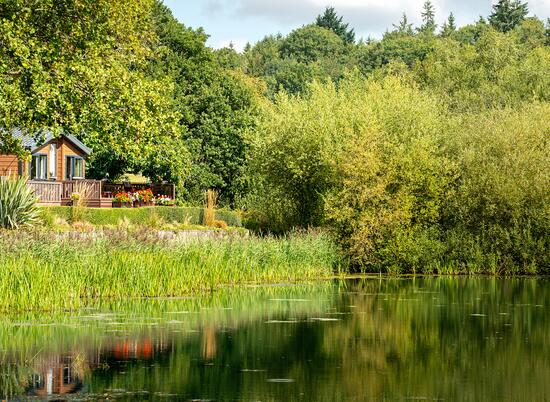 5 star caravan holiday park with carp fishing lake, Herefordshire