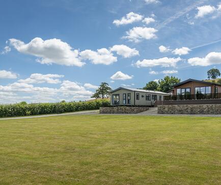 Luxury holiday lodges for sale at Rockbridge Park, Wales