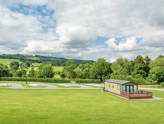 5 star static caravan site in Wales