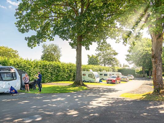 5 star touring parks in Herefordshire