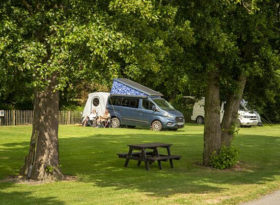 Motorhome touring at Rockbridge