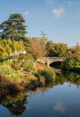 Arrow Bank and the picturesque village of Eardisland