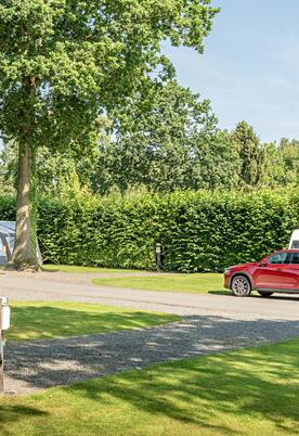 5 star caravan and motorhome touring park with fishing in Herefordshire