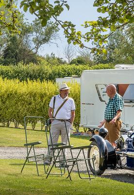 5 star touring site at Arrow Bank Herefordshire