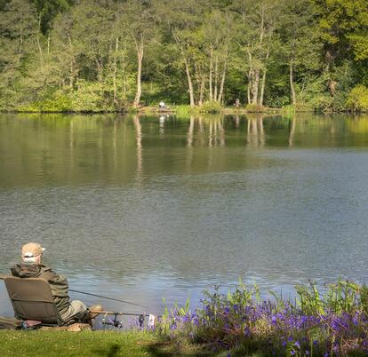 Fishing at Pearl Lake