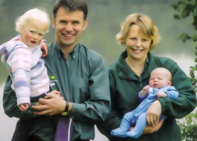 25 fabulous years at Pearl Lake Caravan Park, Glenn and Hannah Jones photo