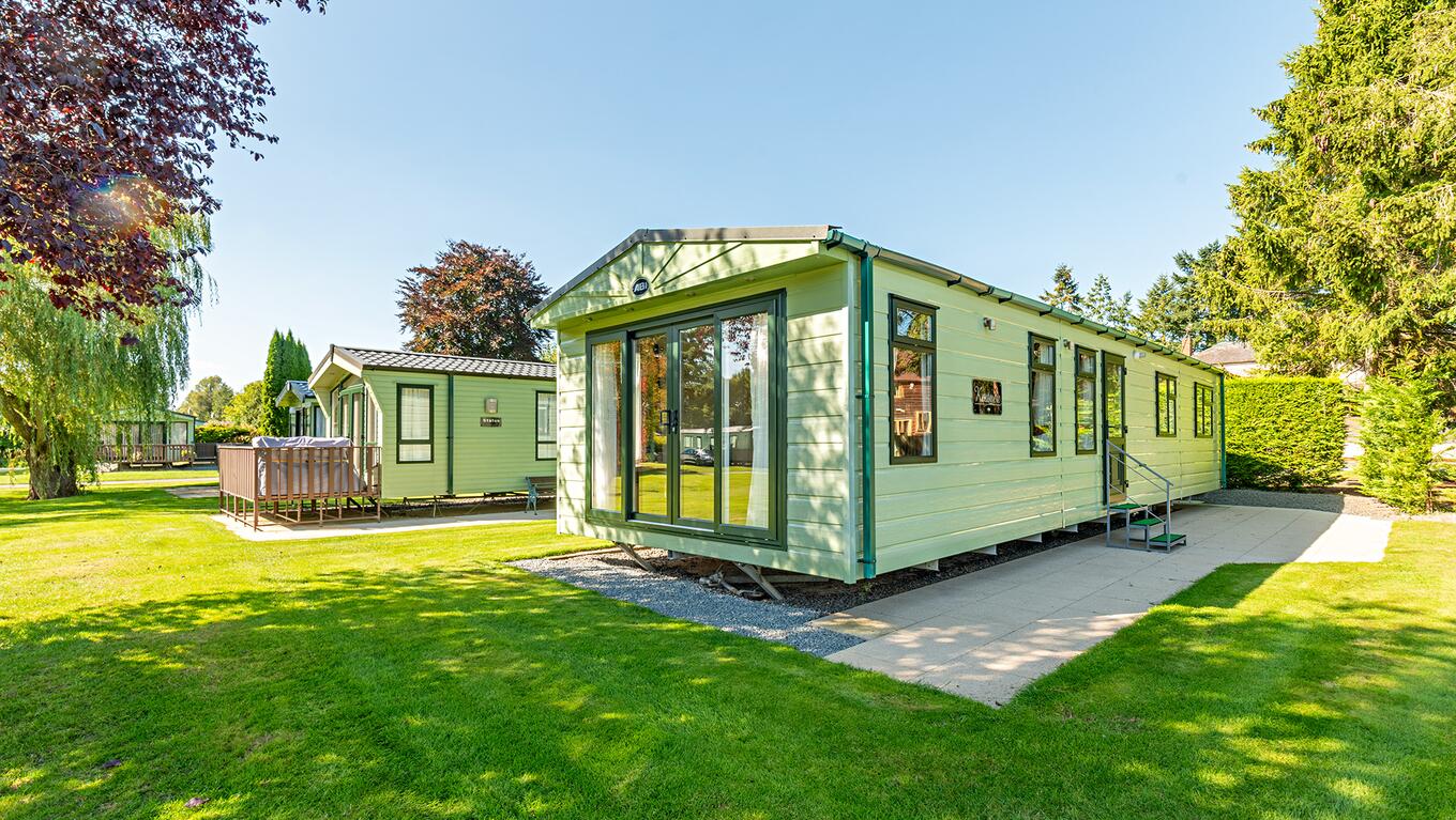 ABI Kentmere holiday home for sale on 5 star holiday park, Herefordshire - Exterior photo