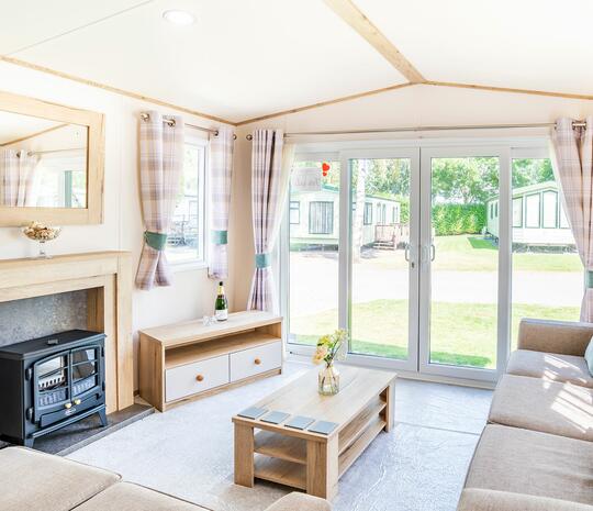 ABI Elgar holiday home for sale at Discover Parks lounge photo