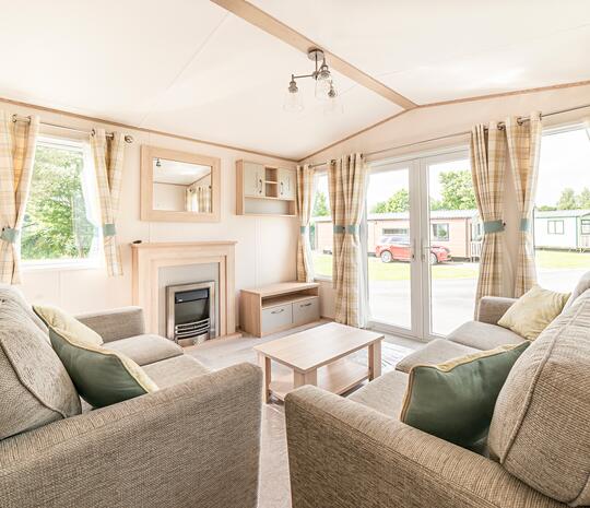 ABI Windermere holiday home for sale on 5 star dog friendly park. lounge photo