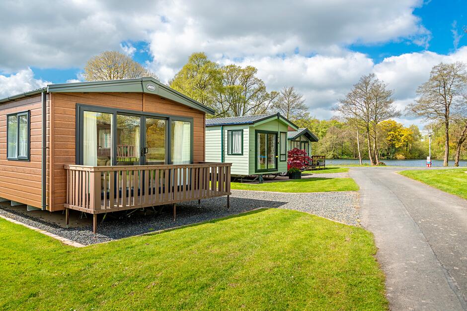 New holiday homes for sale with free decking