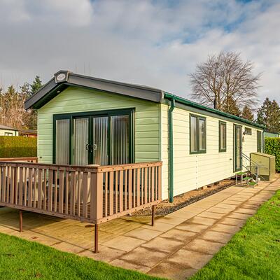 Atlas Ovation Lodge for sale on 5 star caravan park