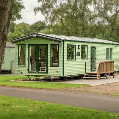 ABI Sunningdale Premier for sale at Pearl Lake Country Holiday Park, Herefordshire - exterior photo