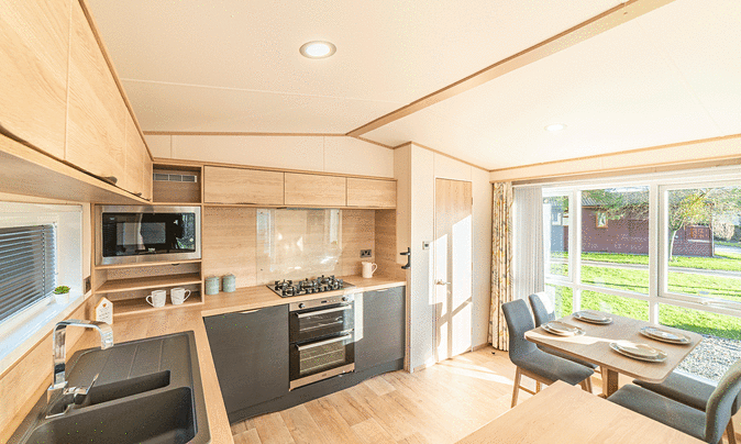 ABI Langdale holiday home for sale at riverside holiday park - kitchen photo