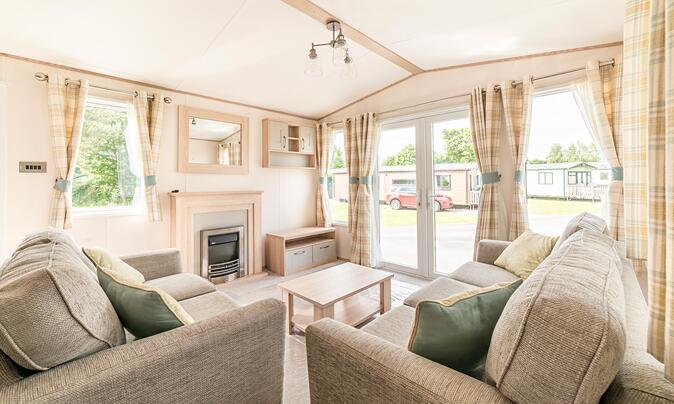 ABI Windermere holiday home for sale on 5 star dog friendly park. lounge photo