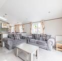 Atlas Ovation Lodge caravan holiday home for sale on 5 star caravan park with fishing - lounge photo