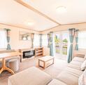 ABI Oakley caravan Holiday Home for sale on 5 star riverside holiday park. Lounge photo