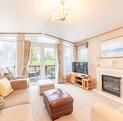 Pemberton Serena caravan holiday home for sale on 5 star caravan park. Lounge photo