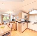 Pemberton Serena caravan holiday home for sale on 5 star caravan park. Living area photo