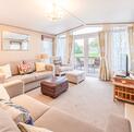 Pemberton Serena caravan holiday home for sale on 5 star caravan park. Lounge photo