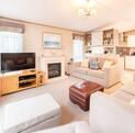 Pemberton Serena caravan holiday home for sale on 5 star caravan park. Lounge photo