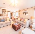 Pemberton Serena caravan holiday home for sale on 5 star caravan park. Lounge photo