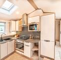 Atlas Image holiday home for sale at Arrow Bank Country Holiday Park, Eardisland, Hereford. Kitchen photo