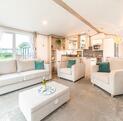 Atlas Image holiday home for sale at Arrow Bank Country Holiday Park, Eardisland, Hereford. Lounge photo