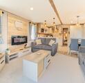 Static caravan holidays - living area (Heron)