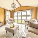 Regal Cranleigh Lodge holiday home for sale at Pearl Lake Country Holiday Park. Lounge photo