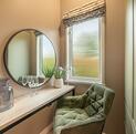 The Lumiere luxury couples retreat accommodation at Arrow Bank, 5 star holiday park - dressing table photo